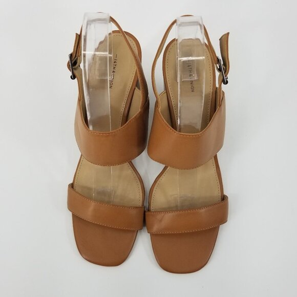 NEW 14th & Union Meren Block Heel Sandal - Picture 4 of 8